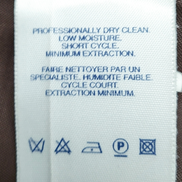 EUC Lands' End Brown Wool Jacket, size 6 - Picture 8 of 8